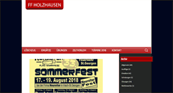 Desktop Screenshot of ffholzhausen.at